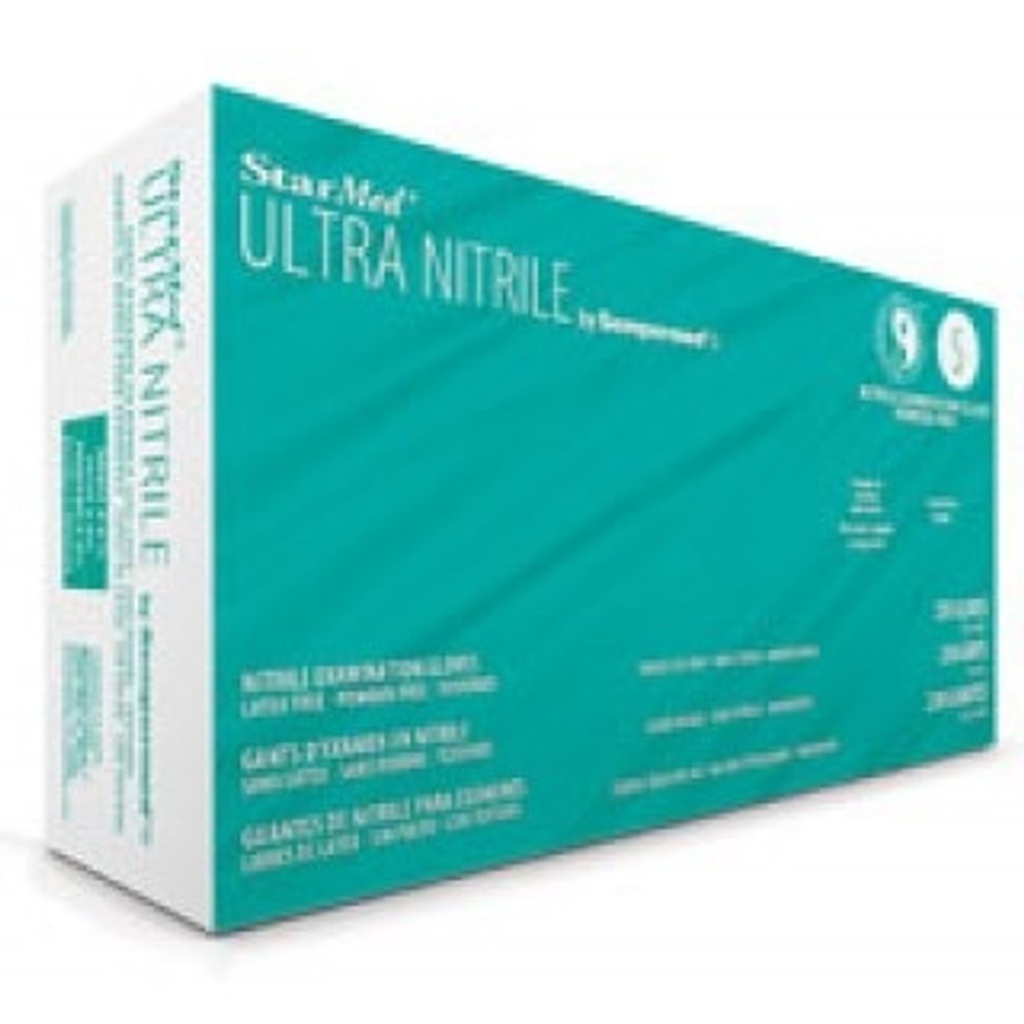 Sempermed Starmed® Ultra Nitrile Exam Gloves, Powder Free (PF), Small