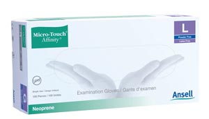 Ansell Micro-Touch® Affinity™ Synthetic Exam Gloves, Large