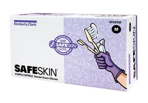 Halyard Purple Nitrile™ Dental Exam Gloves, Medium