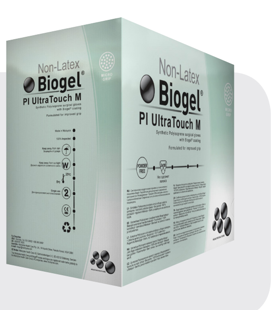 Molnlycke Biogel® PI Ultra-Touch™ M Gloves, Size 9