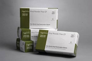 Omni International Omnitrust™ Vinyl Powder Free Comfort Formulation Examination Glove, Sma