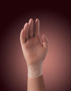 Halyard Synthetic Powder Free Vinyl Gloves, Small