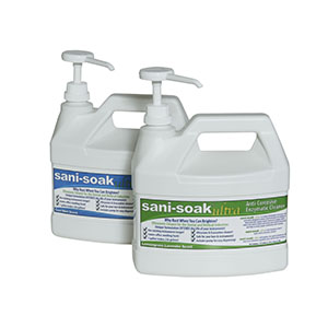 Enzyme Industries Sani-Soak Ultra, Cool Mint, Gallon