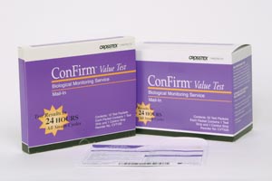 Crosstex Value Test Mail-In Monitoring Service, 1 Test Strip, Control Strip, 12 tests/bx