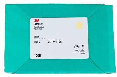 3M™ Attest™ Test Pack For Steam 250°F/ 121°C Gravity or 270°F/ 132°C Vacuum Steriliz