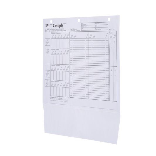 3M™ Comply™ Sterilization Record Envelope, 9½" x 11½"