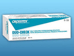 Crosstex Duo-Check® Sterilization Pouch, 5.25" x 15"