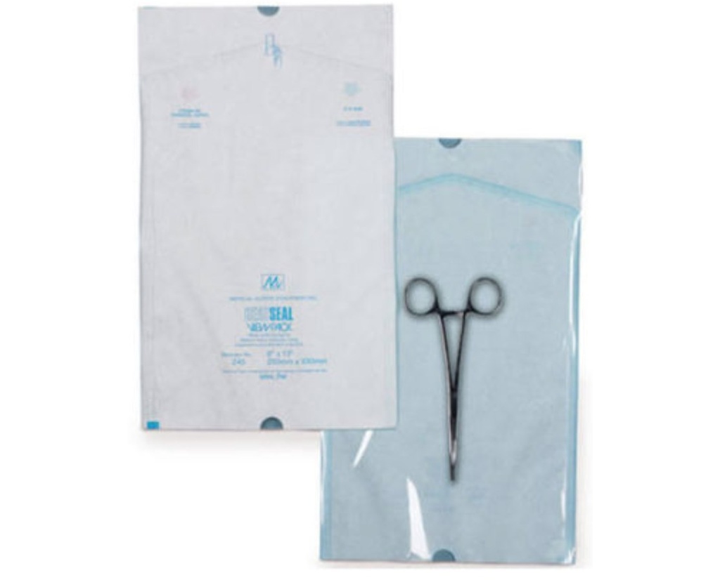 Medical Action Saf-T-Seal® Plus Self Seal Pouches, 3½" x 9"