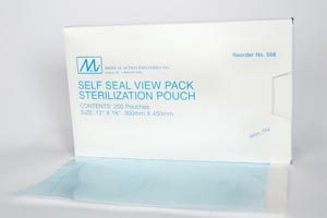 Medical Action View Pack Self Seal Pouch, 12" x 15"