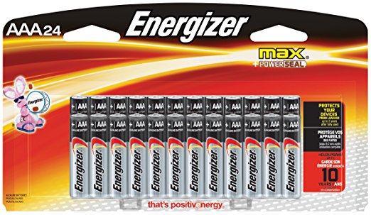 Energizer Industrial Alkaline Battery, Max AAA, 24/bx