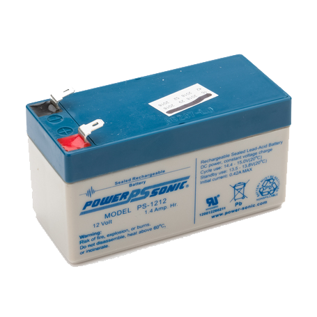 Welch Allyn Mortara Rechargeable Battery Pack, 12V, SLA, 1.3/1.4AH