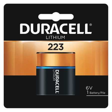 Duracell® Procell® Lithium Battery, Size DL223A, 6V, 6/bx