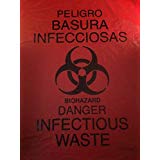 Medegen Infectious Waste Bag with Biohazard Symbol, 38&quot; x 46&quot;, 16 micl, 44 Gal
