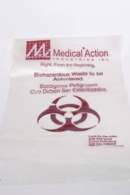 Medegen Saf-T-Sure® Autoclavable Decontamination Bags, Clear, 25&quot; x 30&quot;, 1.75 mil