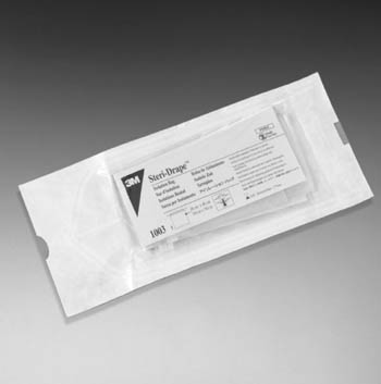 3M™ Steri-Drape™ Isolation Bag, Drawstring Closure, 20" x 20", 10/bx