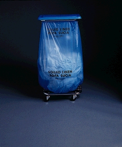 Medegen Saf-T-Seal® Soiled Linen Linen Bag, 31" x 41", 16 microns, Blue