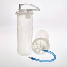 Amsino Receptal® Liner, 2000cc, w/ Pour Spout, VAC-GARD®