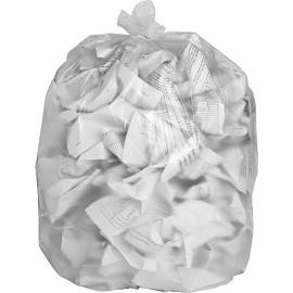 Medegen Polyethylene Can Liners, 37" x 46", Clear, High Density, 16 mic