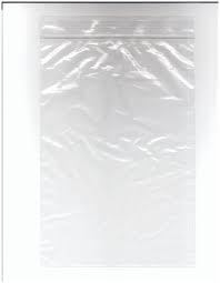 RD Plastics Reclosable Ziploc Bags, 8" x 10"