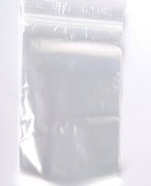 RD Plastics Reclosable Ziploc Bags, 6" x 8", 2mil