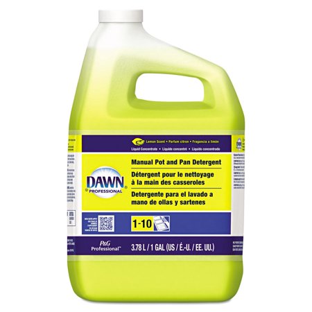 P&G Distributing Dawn Manual Pot & Pan Detergent, Regular Concentrate, 1 gal