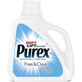 Dial® Purex Laundry Detergent, Ultra Concentrated, Liquid, Free & Clear, 150 oz