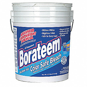 Dial® Borateem, Color-Safe Powder Bleach, 5 Gallon