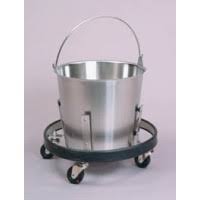 Medegen Utility Pail with Kick Bucket Stand (58130), 12.5 Qt