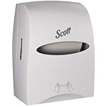 Kimberly-Clark Scott® Essential Towel Dispenser, Touchless, White, (Fits 02001)