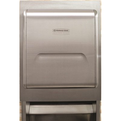 Kimberly-Clark Mod® Dispenser, Stainless Steel, Recessed Housing with Trim Panel