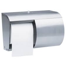 Kimberly-Clark Bath Tissue Dispensers, Coreless JRT Twin, Stainless Steel