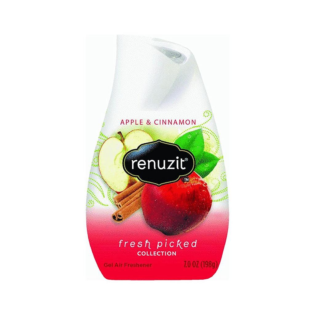 Dial® Renuzit Air Freshener, Solid Adjustable, Apples & Cinnamon, 7 oz