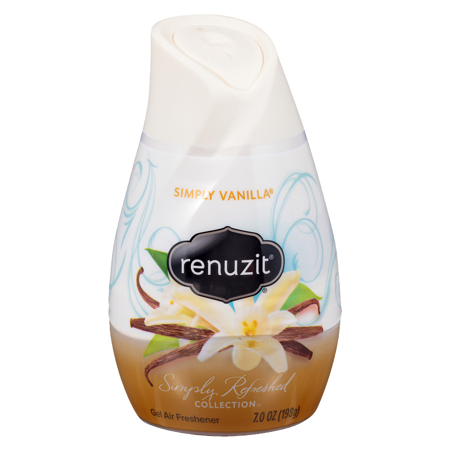Dial® Renuzit Air Freshener, Solid Adjustable, Simply Vanilla, 7 oz