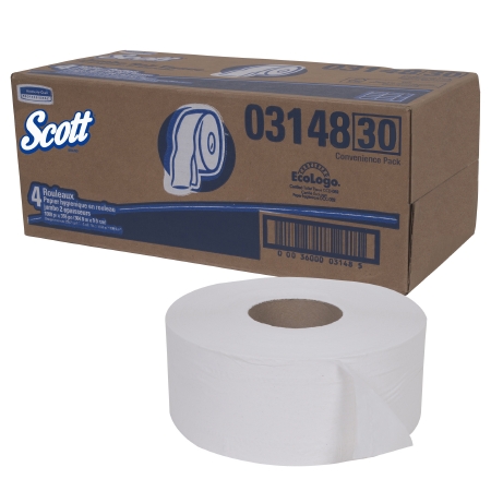 Kimberly-Clark SCOTT® 2-Ply JRT Jr. Bathroom Tissue, 1000 ft/rl