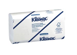 Kimberly-Clark Kleenex® ScottFold Towels, 1-Ply, 120 sheets/pk