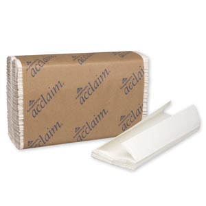 Georgia-Pacific Acclaim® C-Fold Paper Towels, White, 240 ct/pk