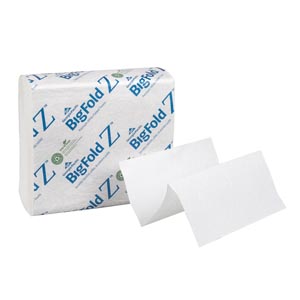 Georgia-Pacific Bigfold Z® Prem. C-Fold Repl. Paper Towels, White, 260 ct/pk