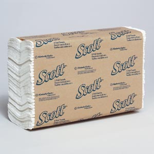 Kimberly-Clark Scott C-Fold Towels, 1-Ply, 200/pk