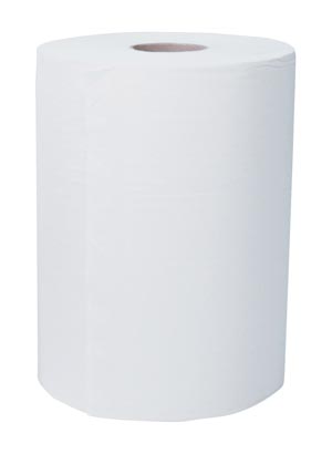 Kimberly-Clark Slimroll Hard Roll Towels, White, 580 ft/rl
