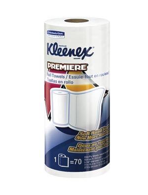 Kimberly-Clark Kleenex® Premiere Perforated Roll Towels, 1-Ply, 70 sheets/rl
