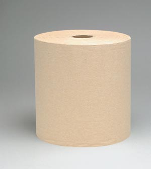 Kimberly-Clark Scott Hard Roll Towels, 1-Ply, Natural, 800 ft/rl