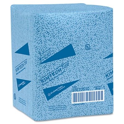 Kimberly-Clark Kimtech Surface Prep Wipes, Blue, 1/4 fold, 13" x 12.5", 66/bx