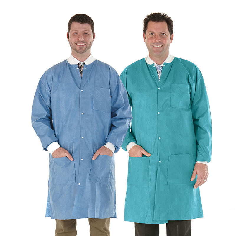 Medicom Safewear™ High Performance Lab Coat, Tropical Teal, Large
