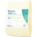 Medicom Safewear™ Form-Fit Isolation Gown, Sunny Yellow, X-Large