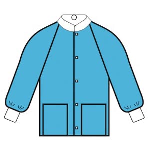 Halyard Professional Jacket, Blue, Large