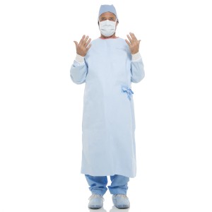Halyard Ultra Fabric-Reinforced Surgical Gown (Meets NFPA Industry Standard), Large, Non-Sterile