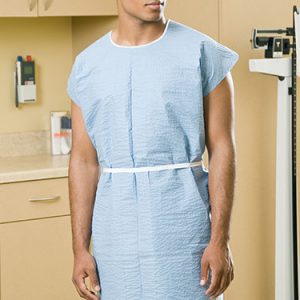 Graham Medical 360á¸ž Wrap-Around™ Non-Woven Isolation Gown, One Size Fits Most, Yellow
