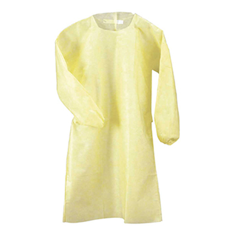 Medegen Impervious Gown, Cuffed, Yellow