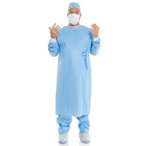 Halyard Ultra Surgical Gown, Evolution 4 Fabric Non-Reinforced, Large