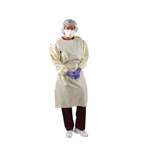 Halyard Spuncare™ Cover Gown, Yellow, AAMI 2